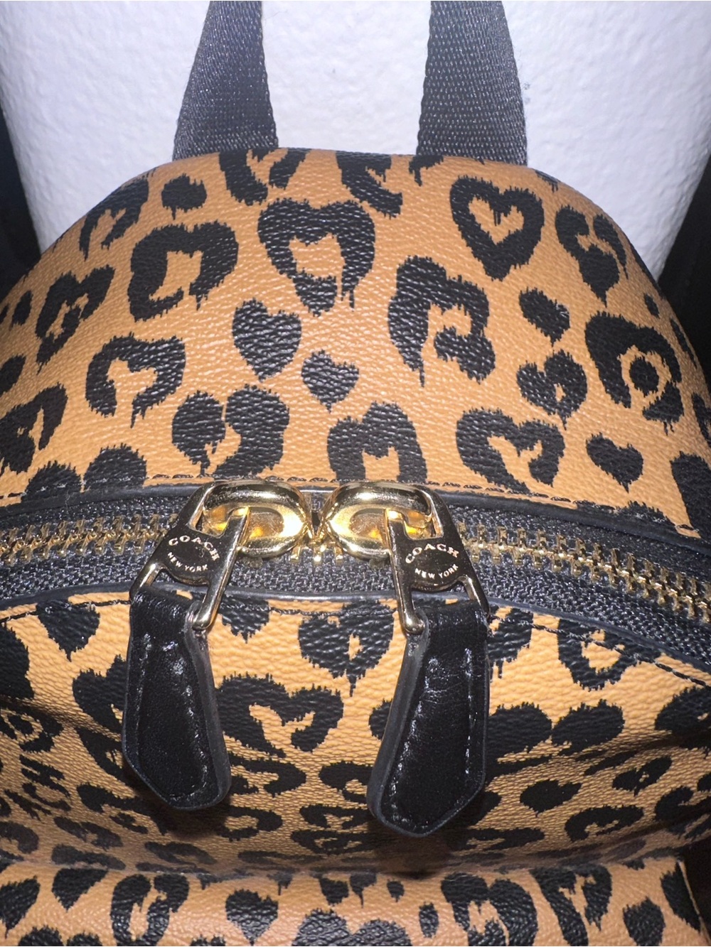 Coach Mini Charlie Backpack - Leopard Wildheart - Picture 5 of 16